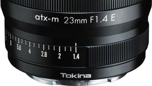 Tokina ATX-M 23mm AF Plus f/1.4 Sony E