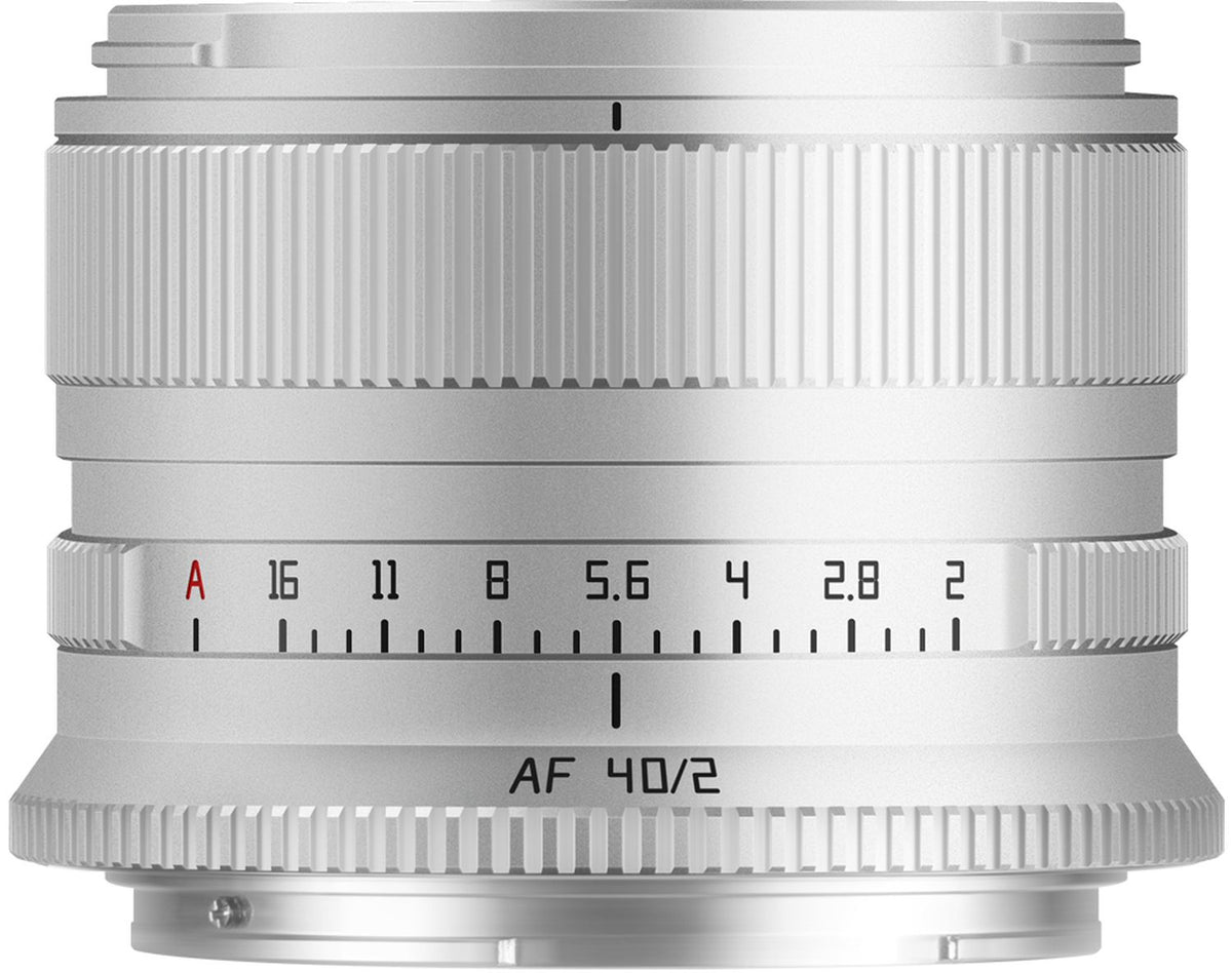 TTARTISAN AF 40mm f2 Nikon Z (full frame) silver