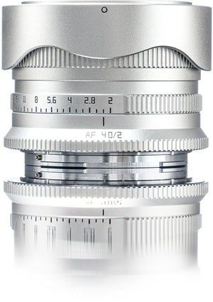 TTARTISAN AF 40mm f2 Nikon Z (full frame) silver