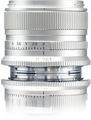 TTARTISAN AF 40mm f2 Nikon Z (full frame) silver