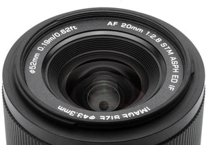 Viltrox AF 20mm f/2.8 Sony E-mount