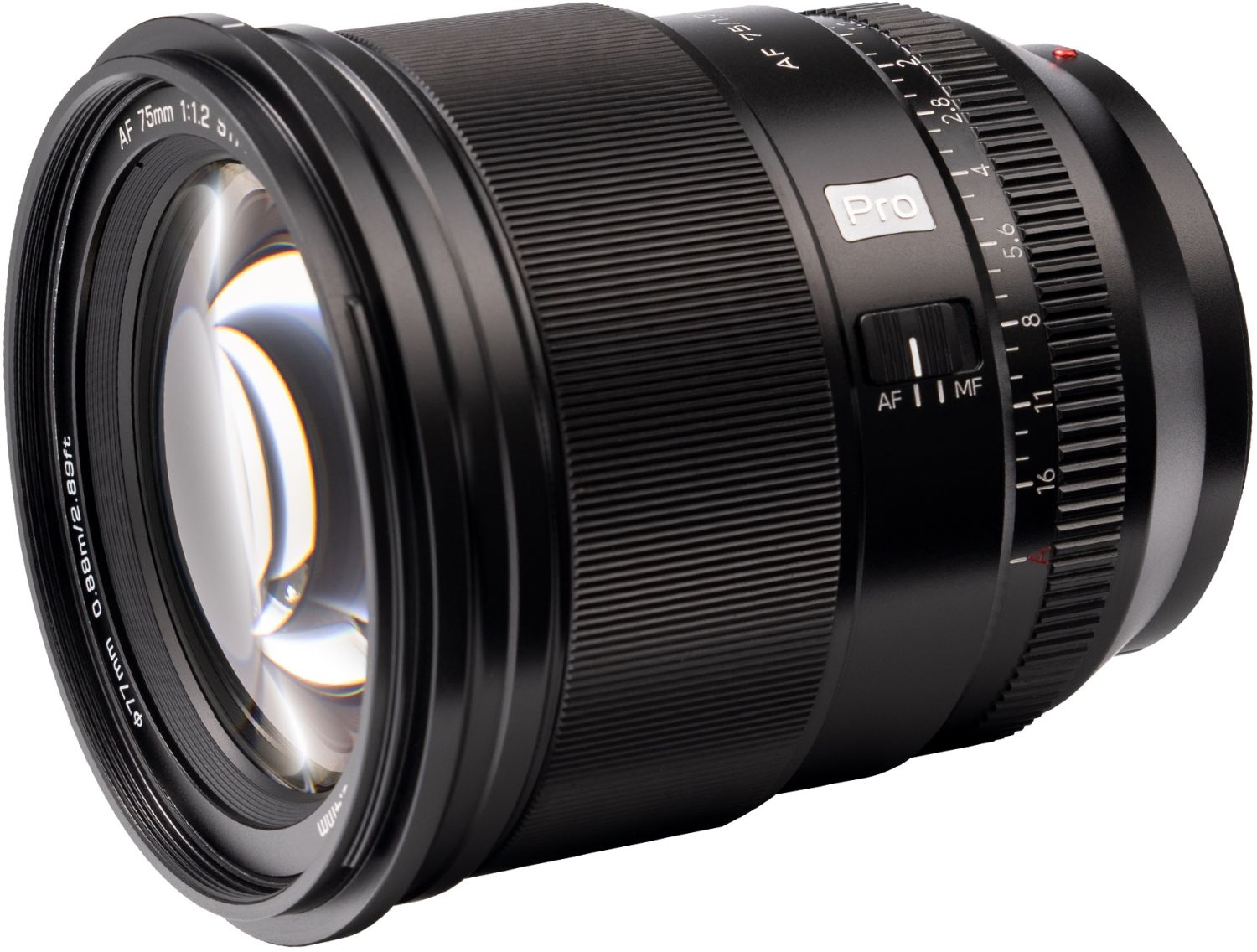 Viltrox XF 75mm f/1.2 AF Fuji X-Mount | Obiettivo a Focale Fissa per Fujifilm Serie X APS-C