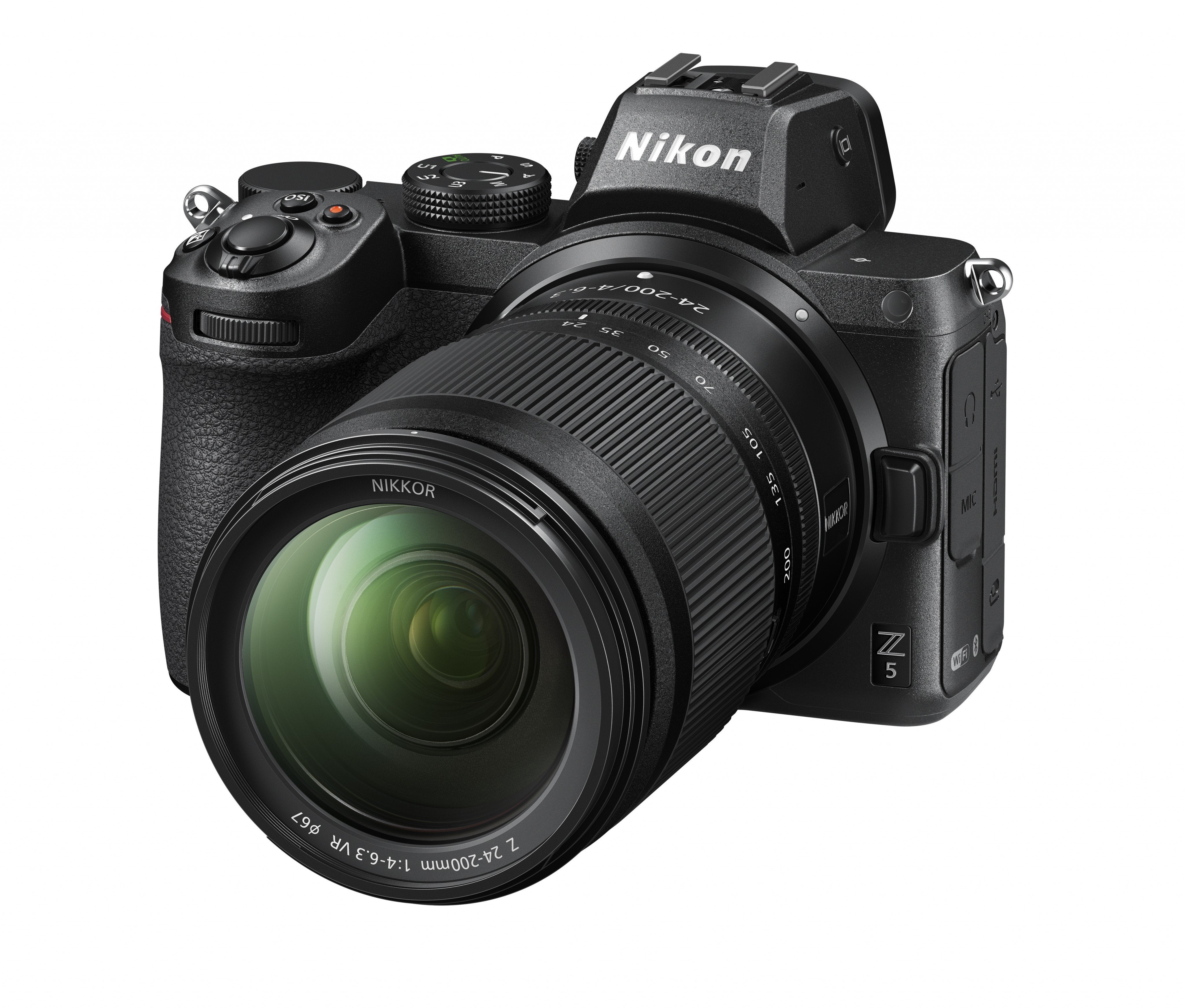 Nikon Z5 Camera + Z 24-200mm Lens + SD 64GB Lexar 800X Pro - 4 YEAR NITAL WARRANTY ITALY