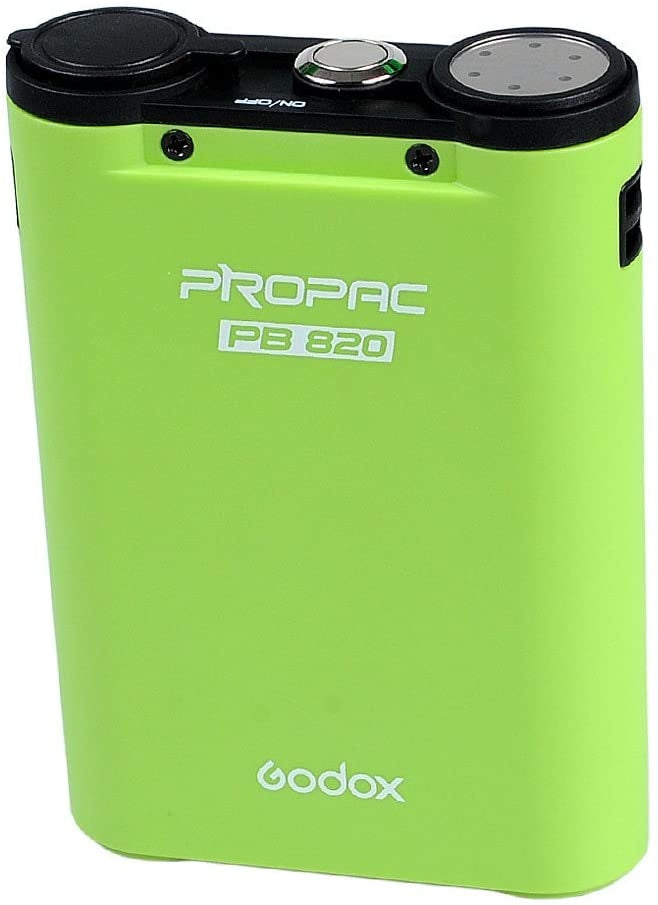 Godox PB820S Battery Pack con Batteria al Litio 11.1V 2000mah per Nikon, Verde