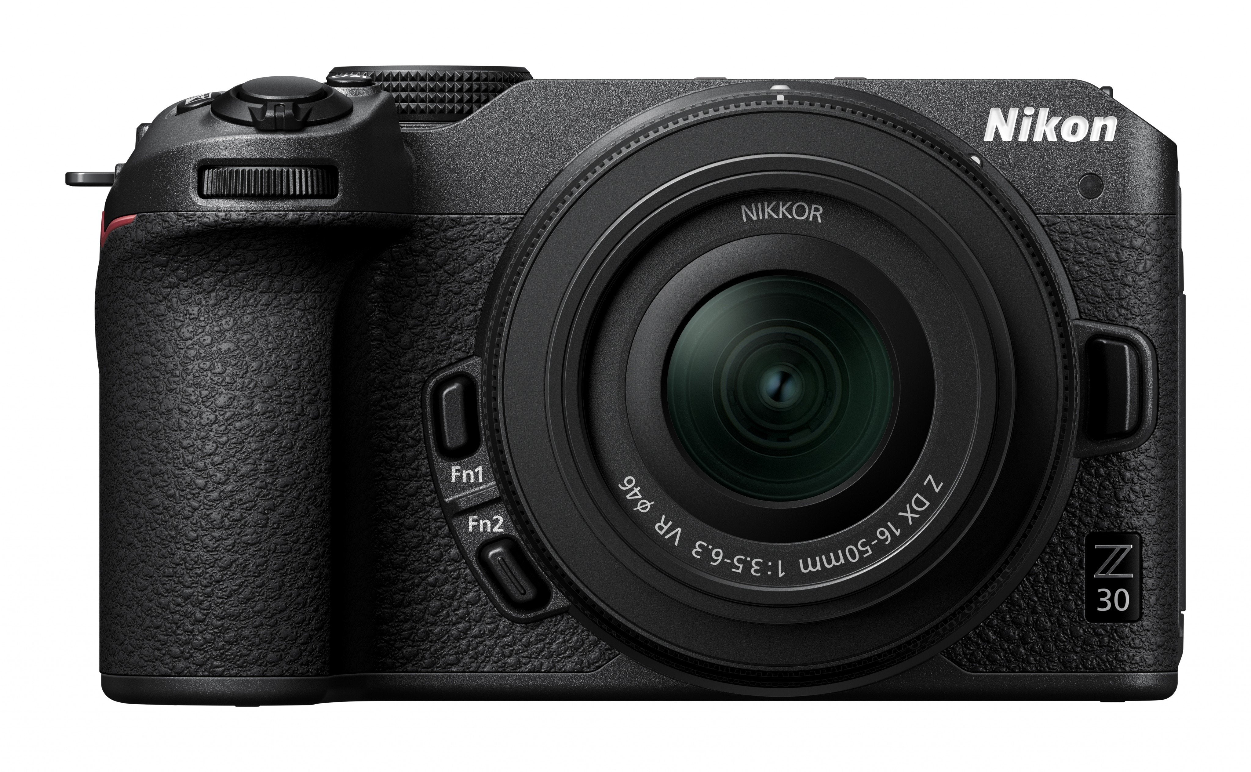 Nikon Z30 Camera + Z DX 16-50 VR Lens + SD 64GB Lexar Blue Series 800x - 4 YEAR NITAL WARRANTY ITALY