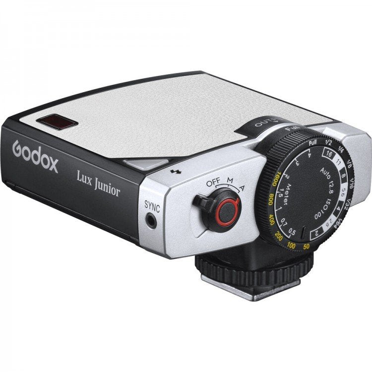 Godox Lux Junior Retro Flash per fotocamera (Bianco)