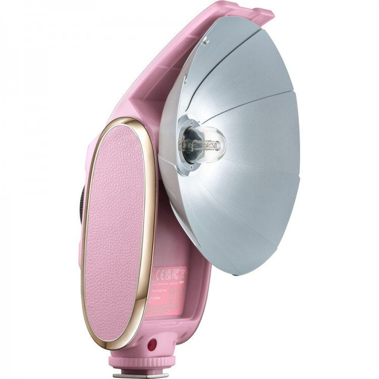 Godox Lux Senior Retro Flash per fotocamera (Rosa)