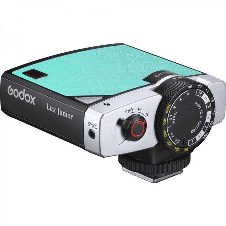 Godox Lux Junior Retro Flash per fotocamera (Menta)