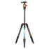 Take TK-TC1551HPQ0 Kit Treppiede Fotografico con Testa Panoramica TK-HPQ0, Fibra di Carbonio