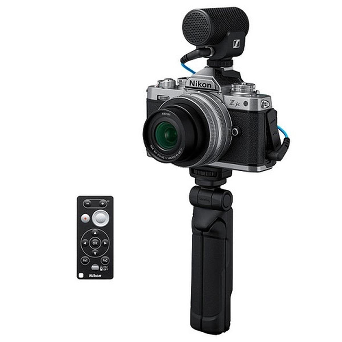 Nikon Z fc Vlogger Kit Z fc SL+DX 16-50 VR SL+Small Rig+Sennheiser Mic+ML-L7+SD 64GB 800x Pro - GARANZIA NITAL 4 ANNI ITALIA