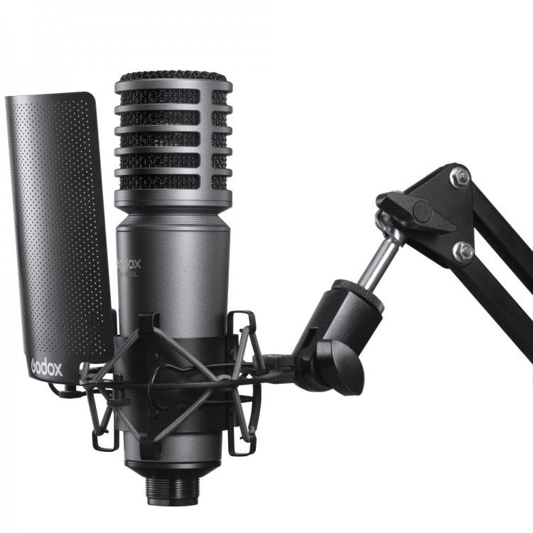 Godox XMic100GL Microfono a condensatore cardioide a diaframma largo
