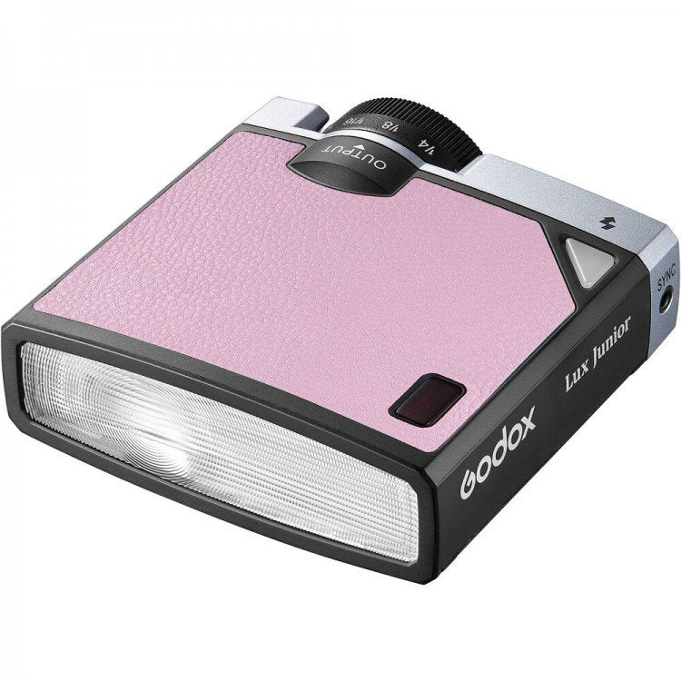 Godox Lux Junior Retro Flash per fotocamera (Rosa)