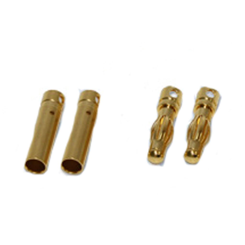 Take 4PZ Connettori 4mm Placcati Oro 2PZ Maschio 2PZ Femmina