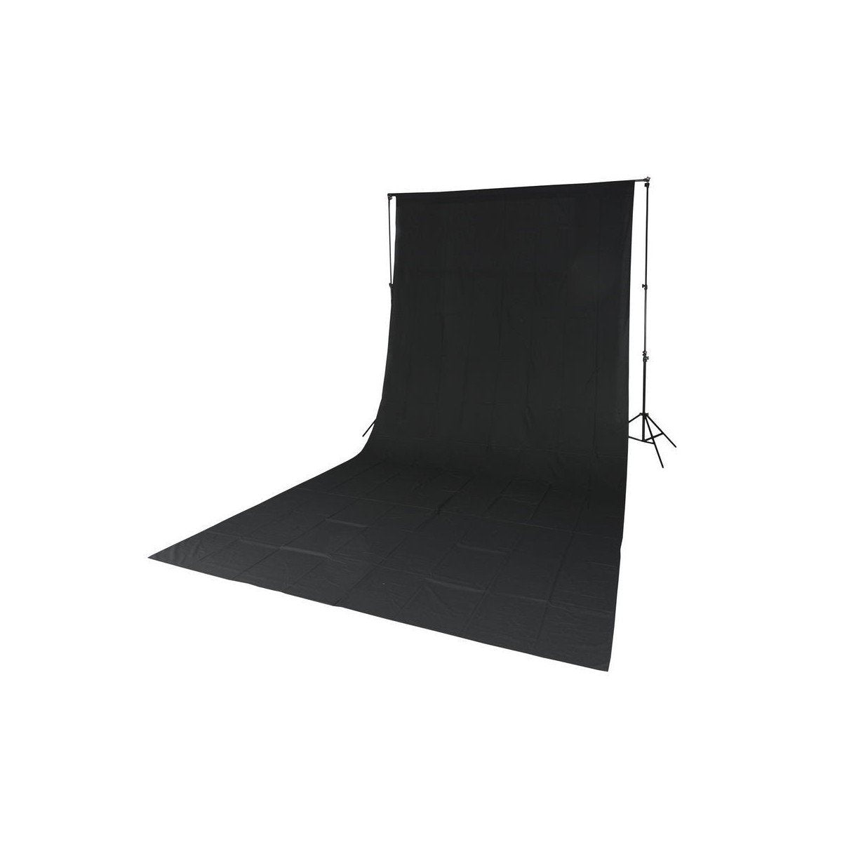 Quadralite Fondale in tessuto 2,85x6m - nero