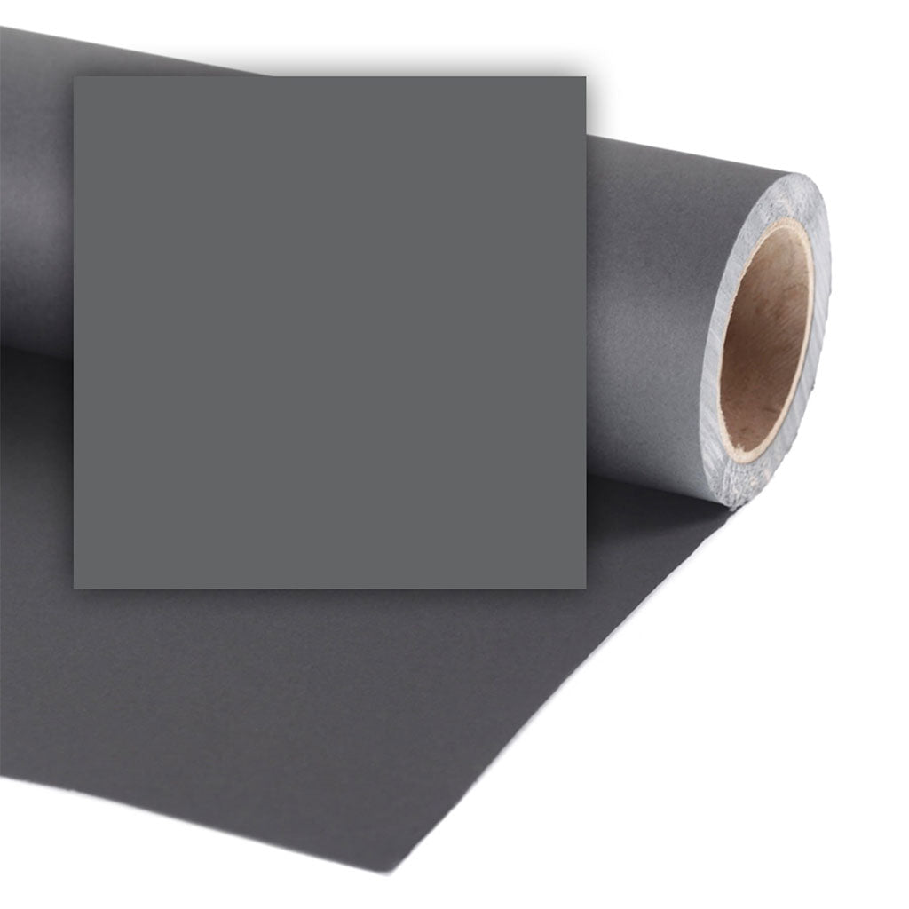 Colorama LL CO149 Fondale in Carta 2,7x11mt Charcoal Grigio