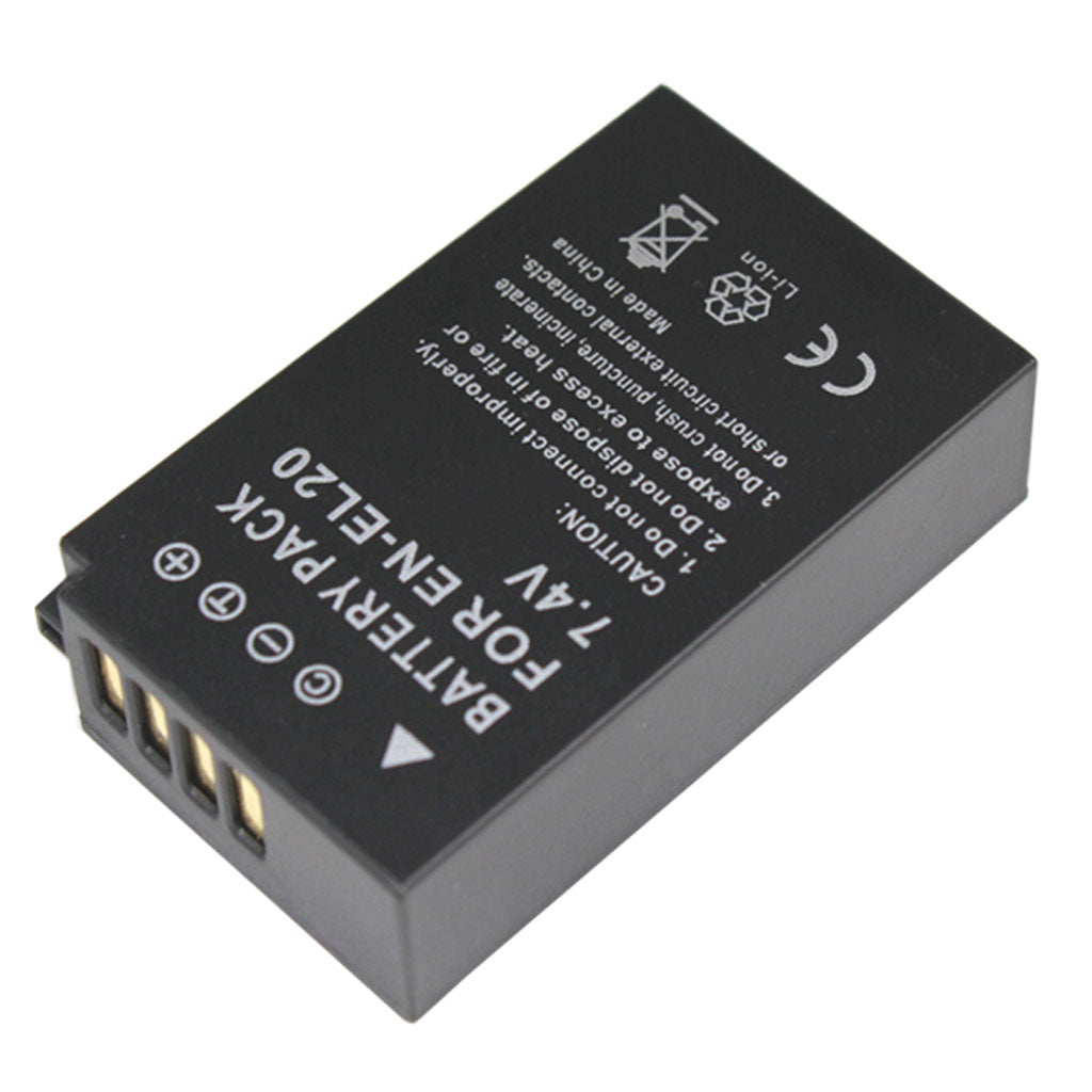 Take TK-EN-EL20C Batteria Li-Ion 1200mah Compatibile Sostituisce Nikon EN-EL20