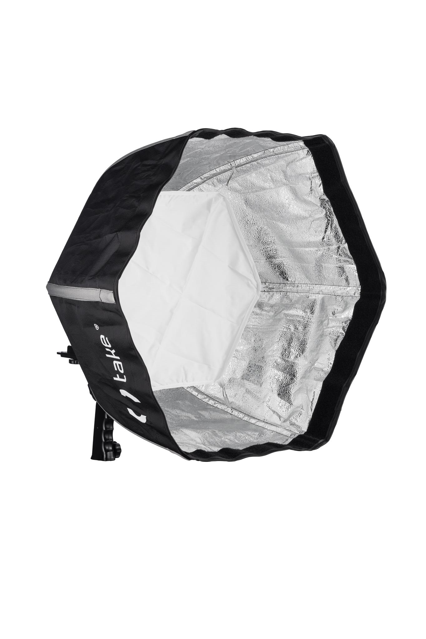 Take TK-HEXS60 Softbox Richiudibile per Flash da Slitta, Diametro 60cm