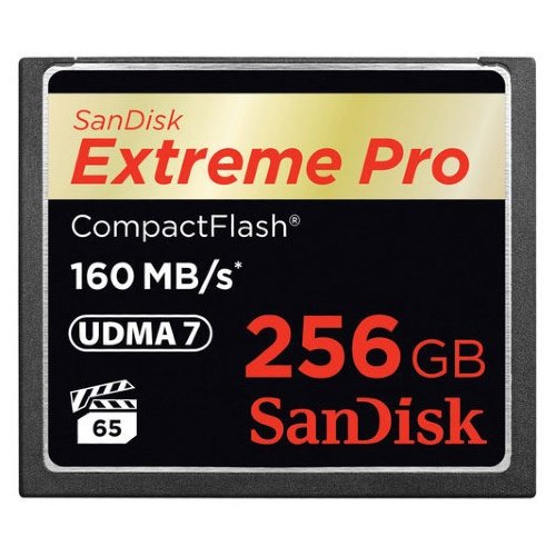 SanDisk CF 256GB Extreme Pro 160MB/s