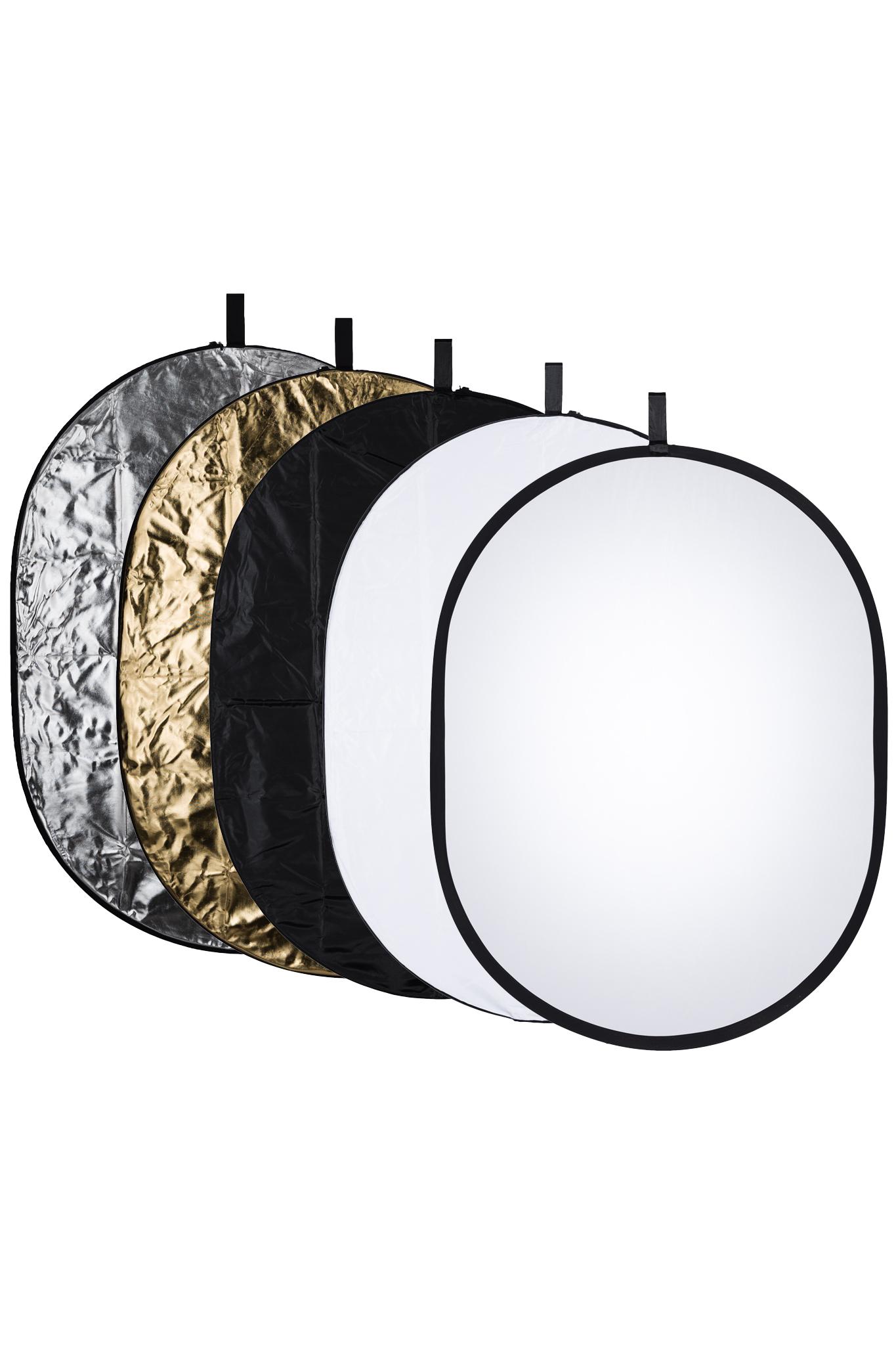 Take TK-PR5IN1 Pannello Riflettente 5 in 1, Ovale Dimensioni 91x122cm