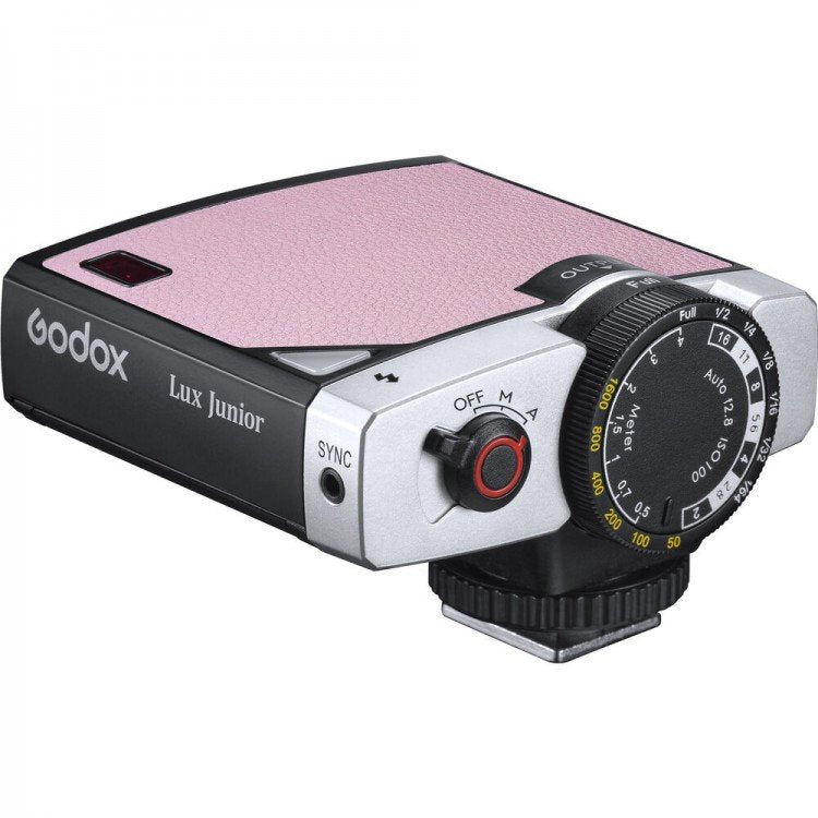 Godox Lux Junior Retro Flash per fotocamera (Rosa)