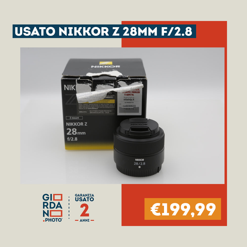 [Usato] Nikon Obiettivo Nikkor Z 28mm f/2.8