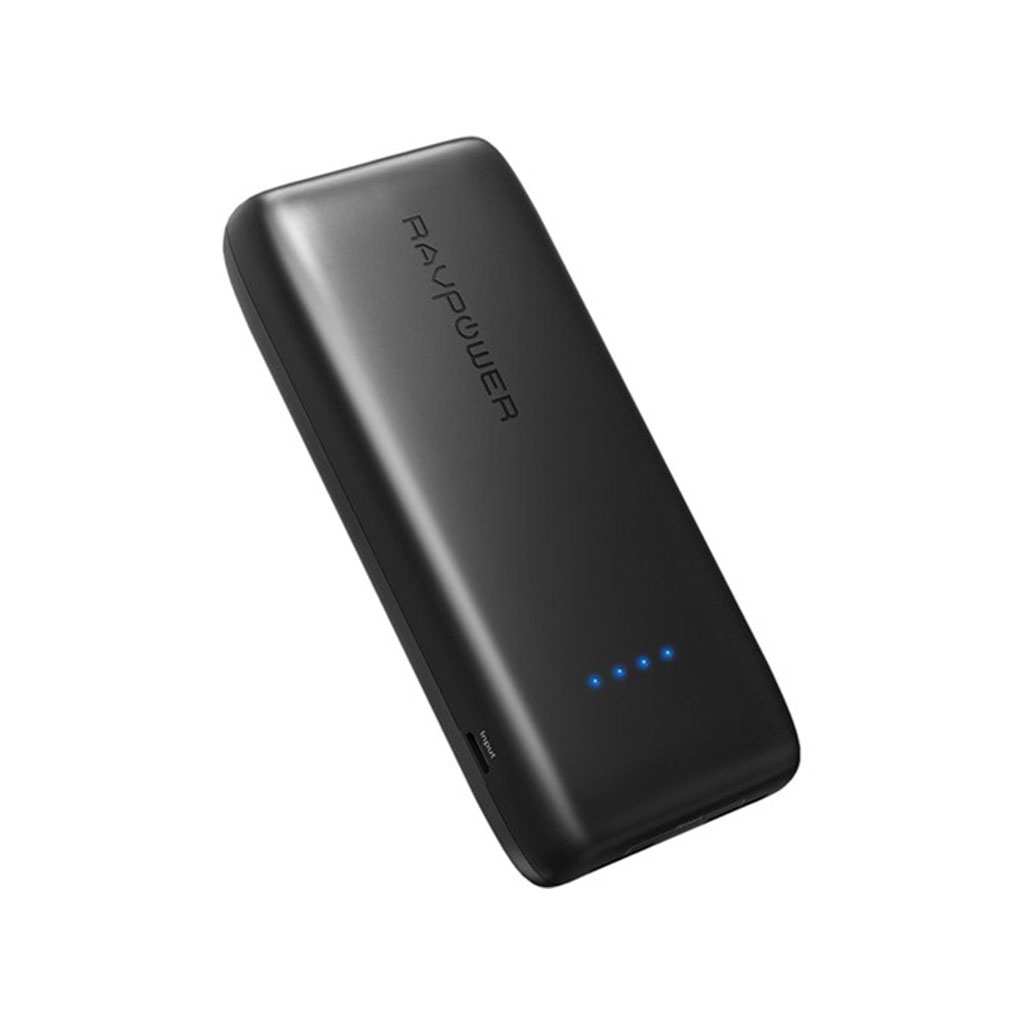 RAVPower RP-PB065 Power Bank 12000mah Quick Charge Carica Rapida USB 3.0, Nero