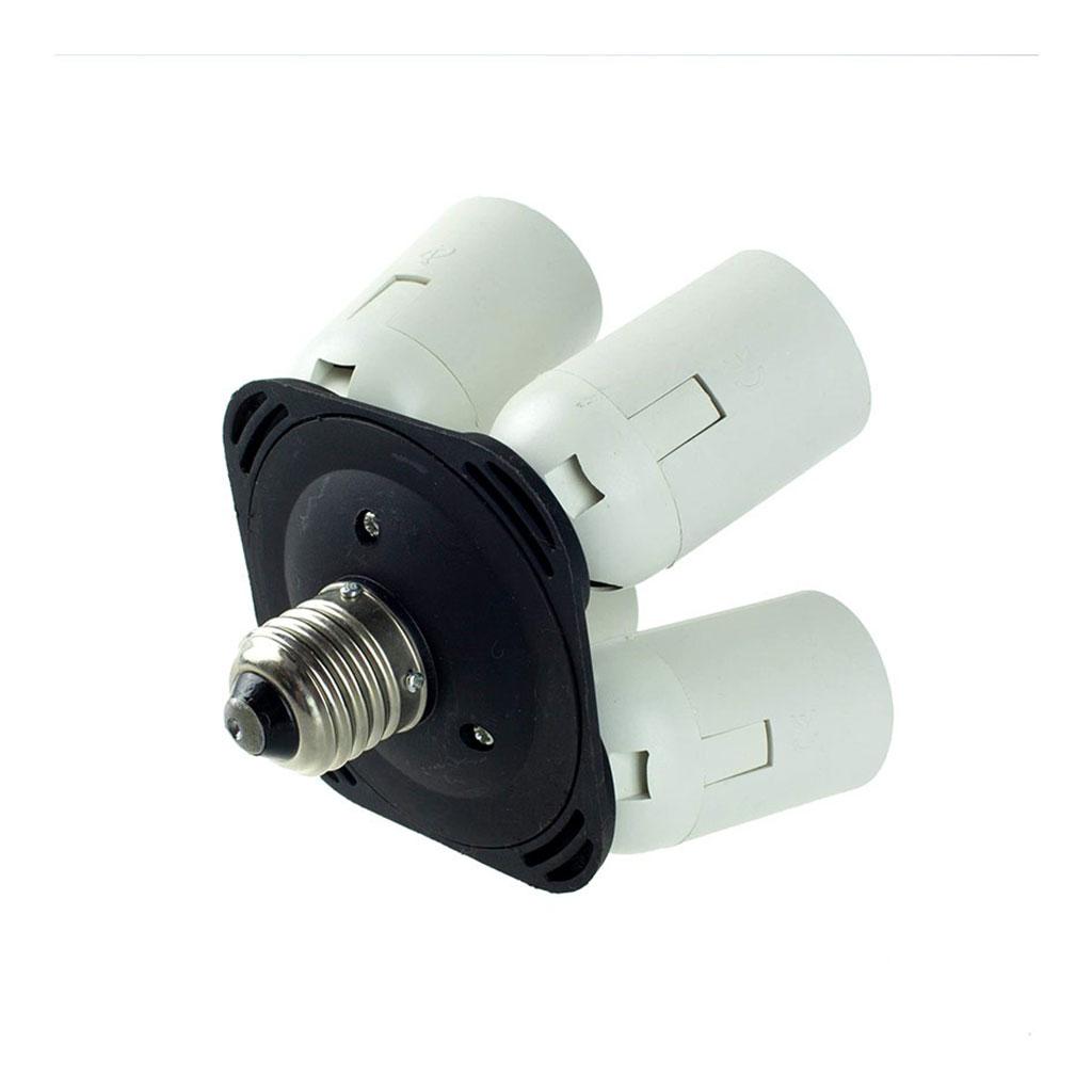 Take 1x4 E27 Portalampada Quadruplo con Aggancio E27