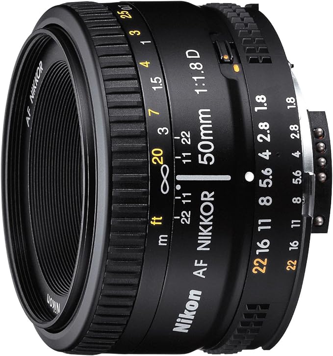 Nikon Obiettivo AF NIKKOR 50mm f/1.8D - GARANZIA NITAL 4 ANNI ITALIA
