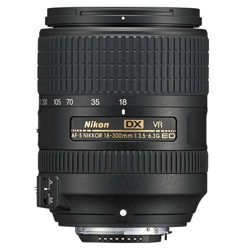 Nikon Obiettivo AF-S DX 18-300mm f/3.5-6.3G ED VR - GARANZIA NITAL 4 ANNI ITALIA