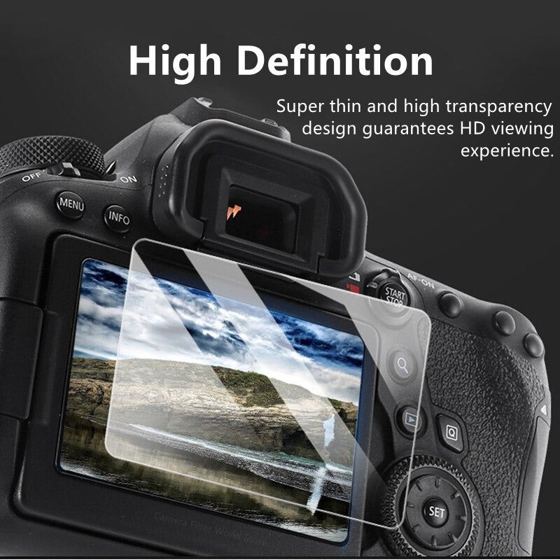 Take TK-GLASS7 Vetrino Vetro Pellicola di Protezione per Display per Canon Eos 2000D