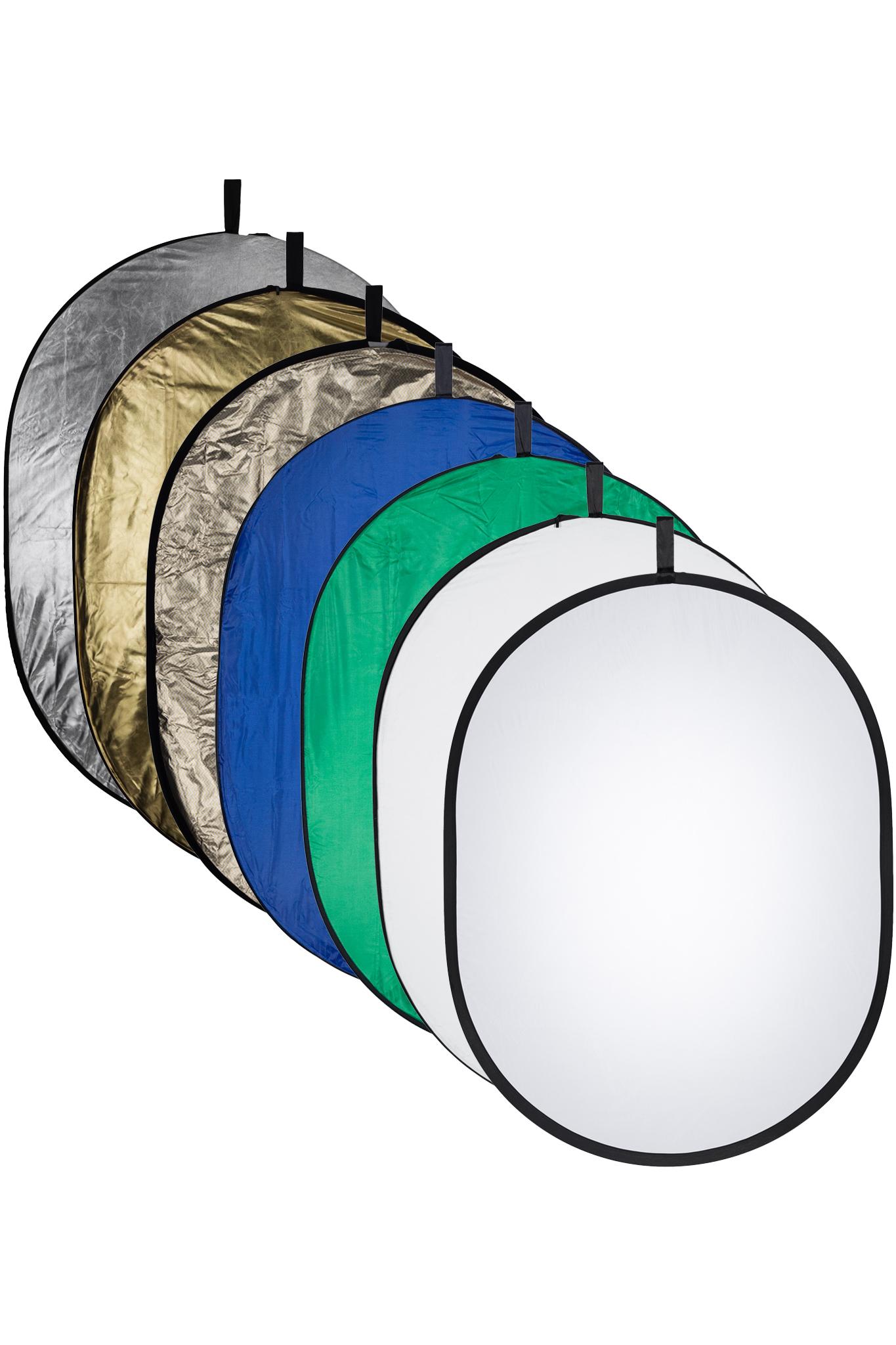Take TK-PR7IN1 Pannello Riflettente 7 in 1, Ovale Dimensioni 91x122cm