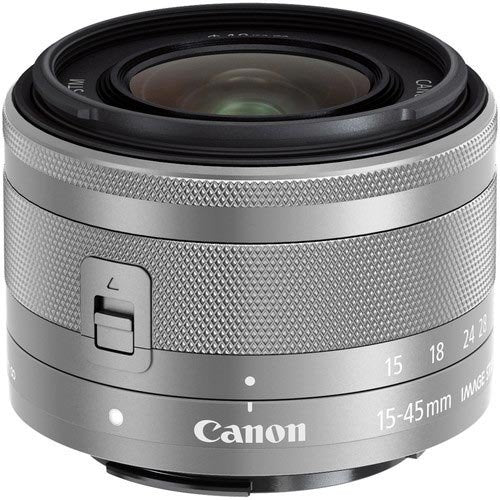 Obiettivo Canon EF-M 15-45mm F3.5-6.3 IS STM Argento