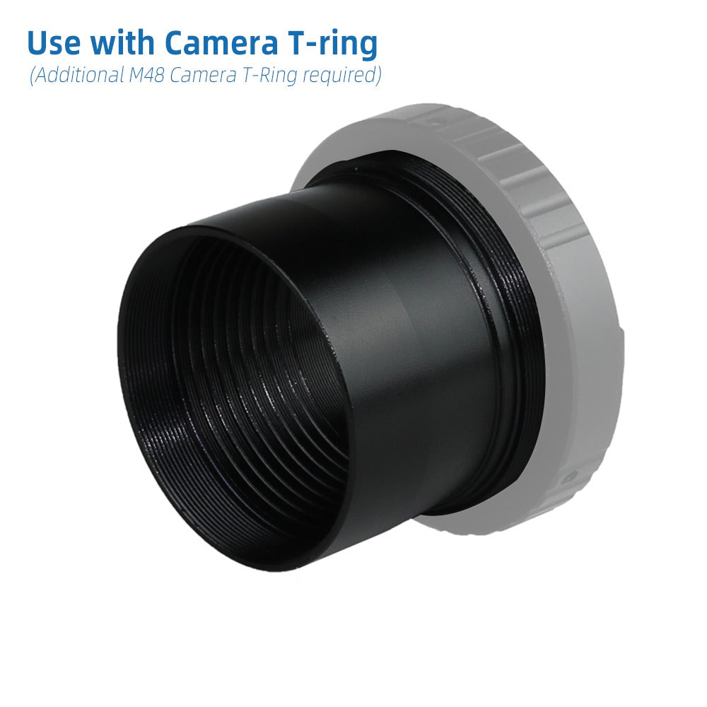 Take Adattatore per Telescopio da 2pol a M48, M54x0.75mm in Metallo