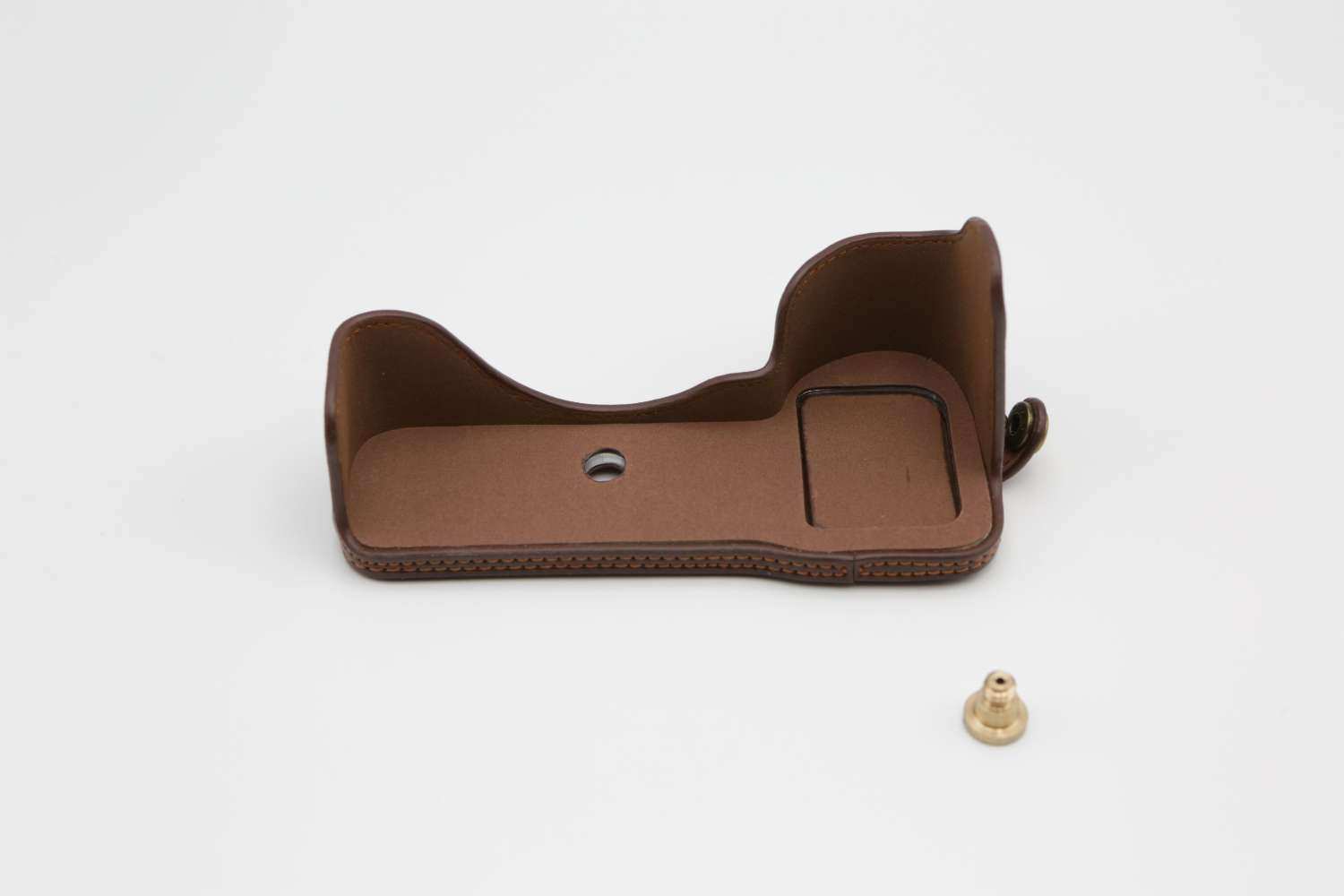 Take TK-LTC2 Compatibile con Case Custodia in Vera Pelle Sony A7 Mark II, Coffee Caffè