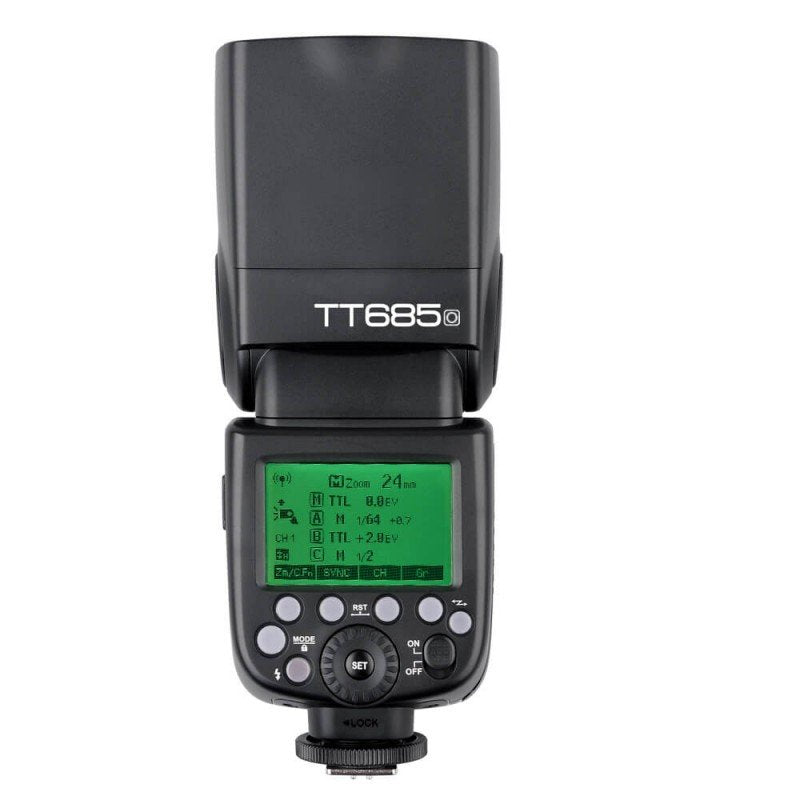 Flash a slitta Godox TT685 Speedlite per fotocamere Olympus