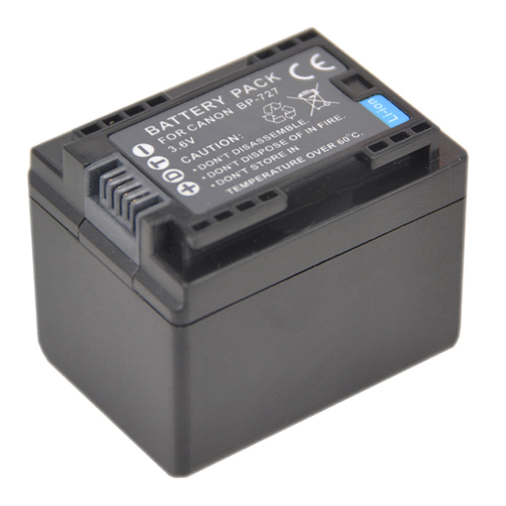 Take TK-BP-727C Compatibile con Batteria Li-Ion 2685mah Canon BP-727