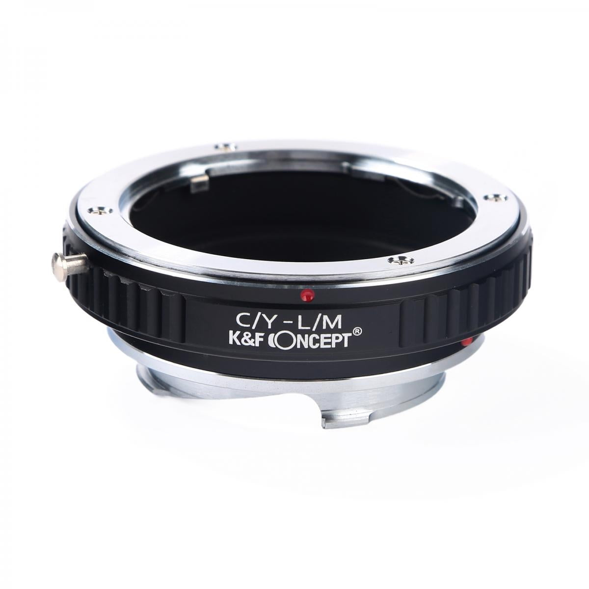 K&F Concept Anello Adattatore per Obiettivi Contax Yashica a Leica M
