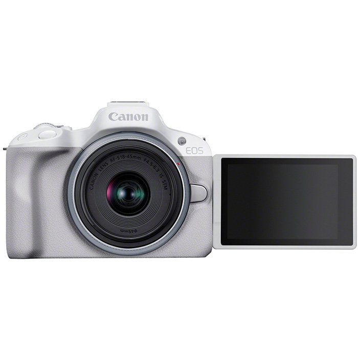 Canon EOS R50 Kit RF-S 18-45mm IS STM White mirrorless APS-C