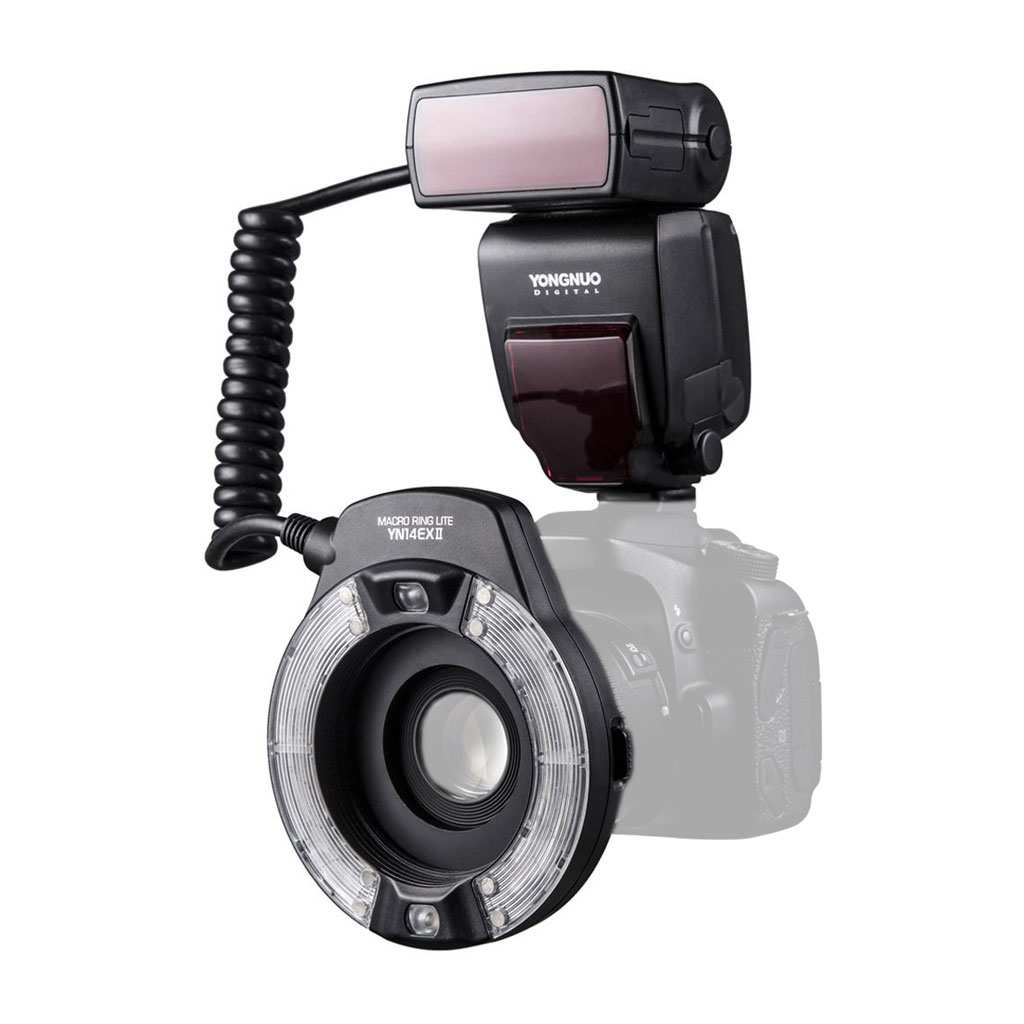 Yongnuo YN-14EX II Ring Flash Anulare Macro per Canon Eos