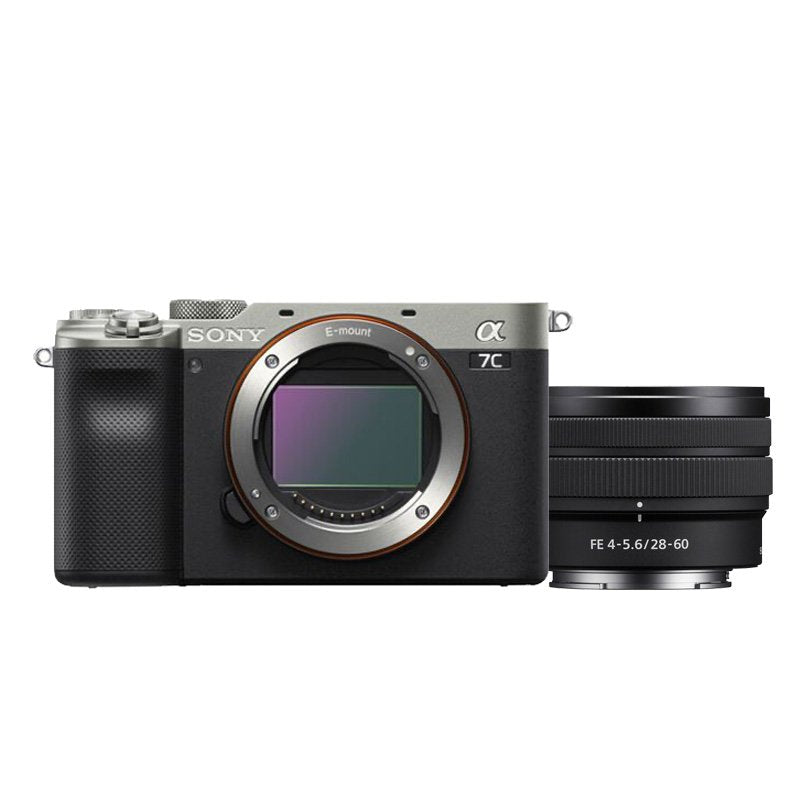 Sony A7C + obiettivo zoom FE 28-60 mm F4-5,6 (ILCE7CLS.CEC) - Garanzia Sony Italia