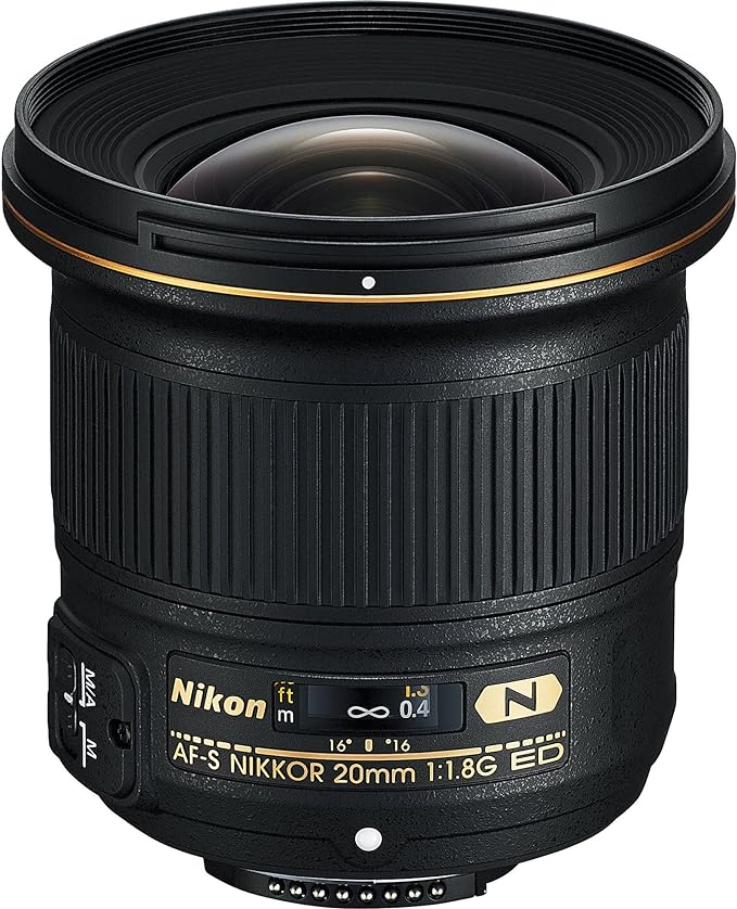 Nikon Obiettivo AF-S NIKKOR 20mm f/1.8G ED - GARANZIA NITAL 4 ANNI ITALIA