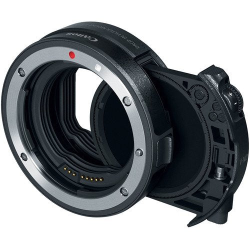 Adattatore Canon da montaggio EF a RF + Filtro Drop-In Variabile ND