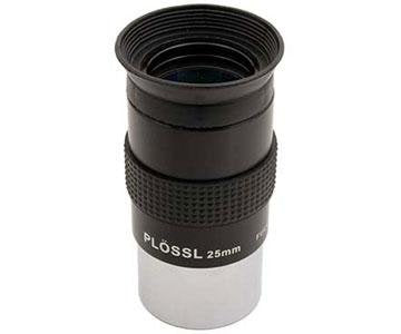 TS-Optics 1,25" Plössl Eyepiece - 25 mm di lunghezza focale, 50° di campo visivo apparente"