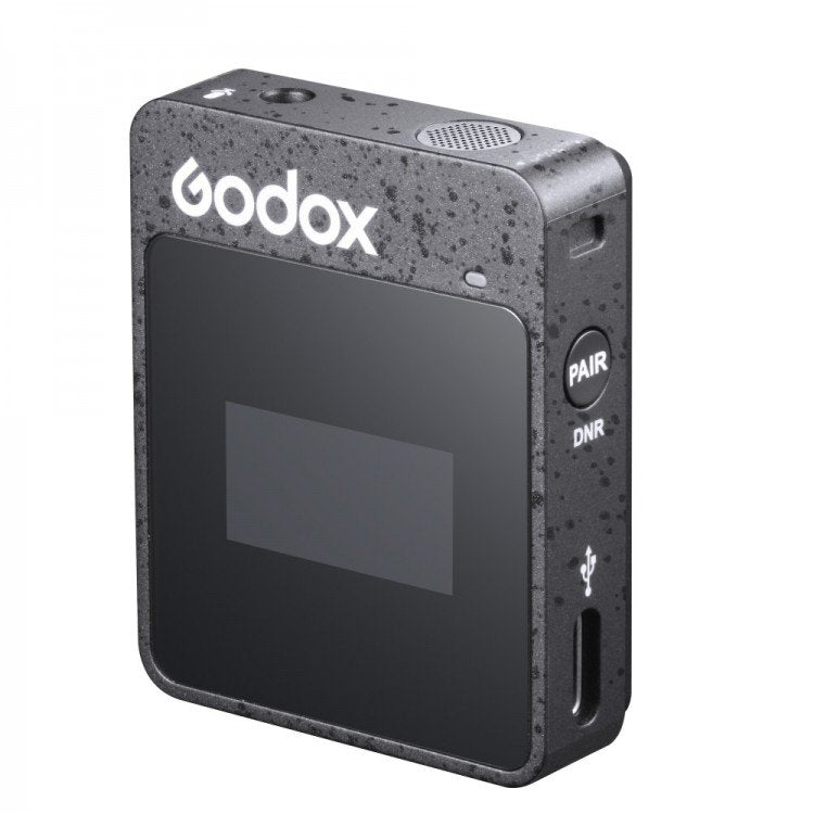 Godox Movelink II M1 Sistema microfonico wireless a 2,4GHz compatto (Nero)