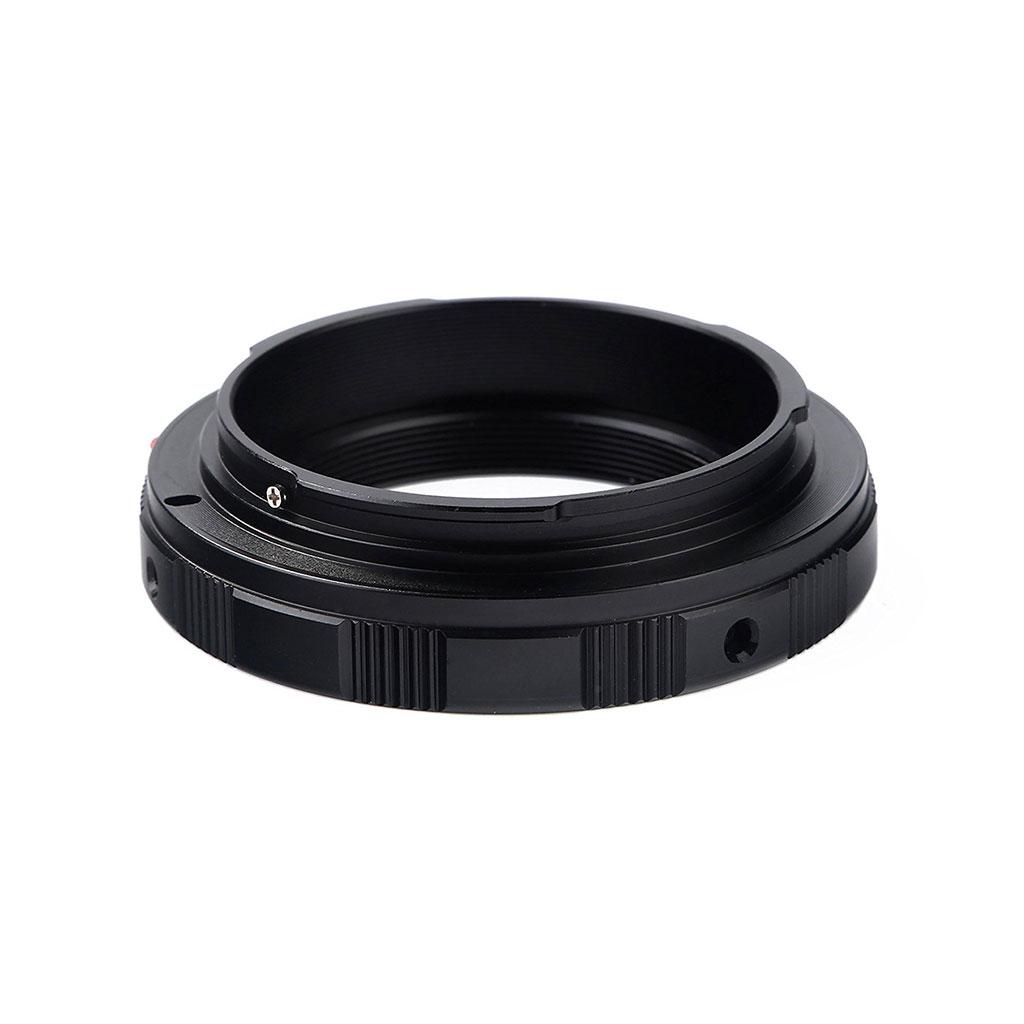 K&F Concept Anello Adattatore da Obiettivi con Attacco a Vite T2 a Canon Eos