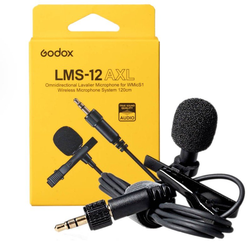 Godox LMS-12 AXL Microfono omnidirezionale Lavalier