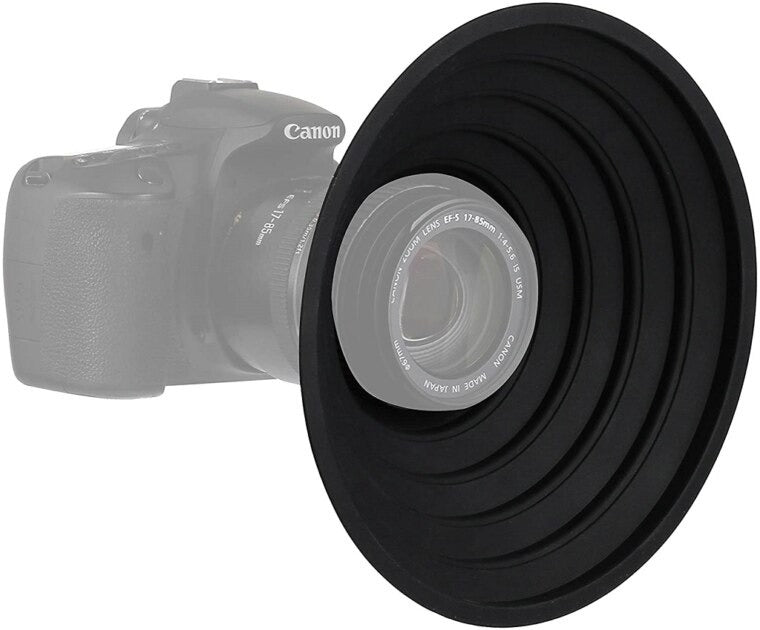 Vhbw Paraluce Universale Rotondo 49mm In Metallo – Riduce I Riflessi E Protegge L'Obiettivo