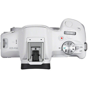 Canon EOS R50 Kit RF-S 18-45mm IS STM White mirrorless APS-C