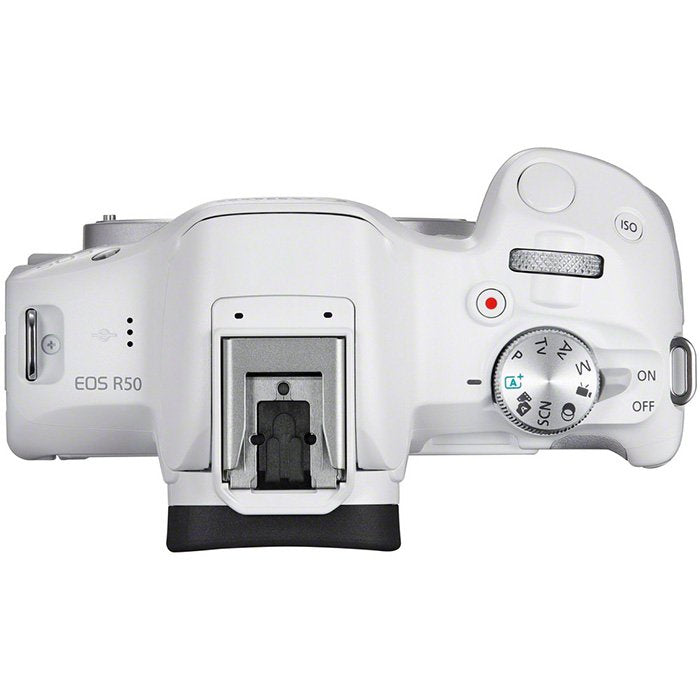 Canon EOS R50 Kit RF-S 18-45mm IS STM White mirrorless APS-C