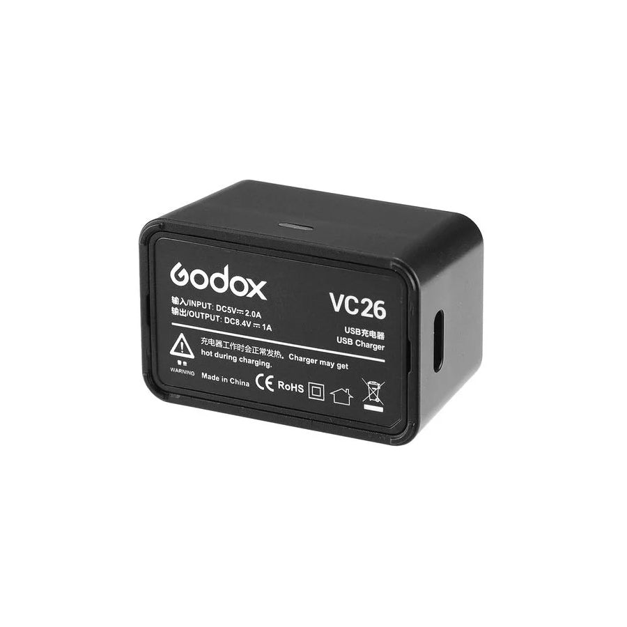 Godox VC26 Caricabatteria USB per Batteria VB26